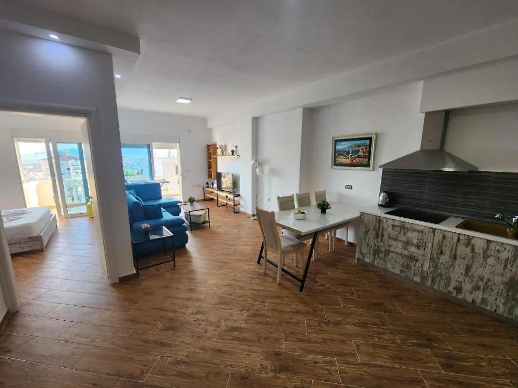 Blue Sea View Apartment Sarande Albania